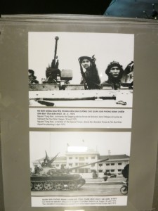 Images of being close to victory over the U.S. in 1975. Bottom of the captions are in english.