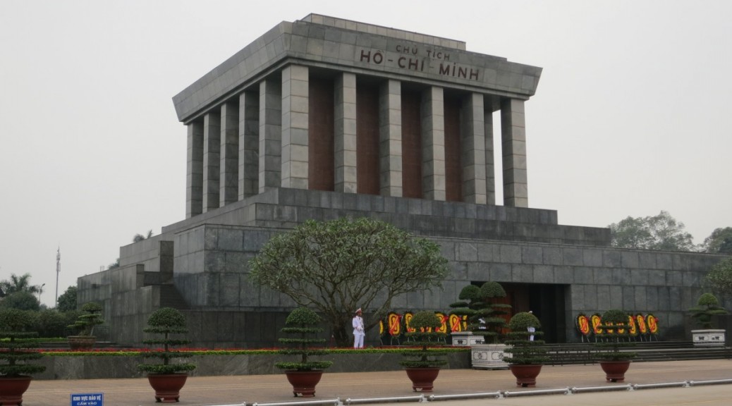 Ho Chi Minh mausoleum.