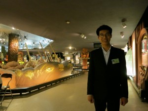 Quyen (Quinn), our tour guide through the Ho Chi Minh Museum. 